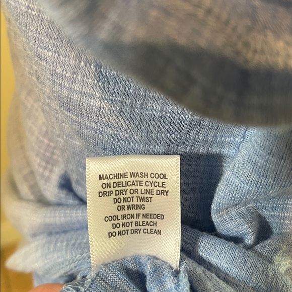 Blue Women's short sleeve Top - Picture 6 of 7